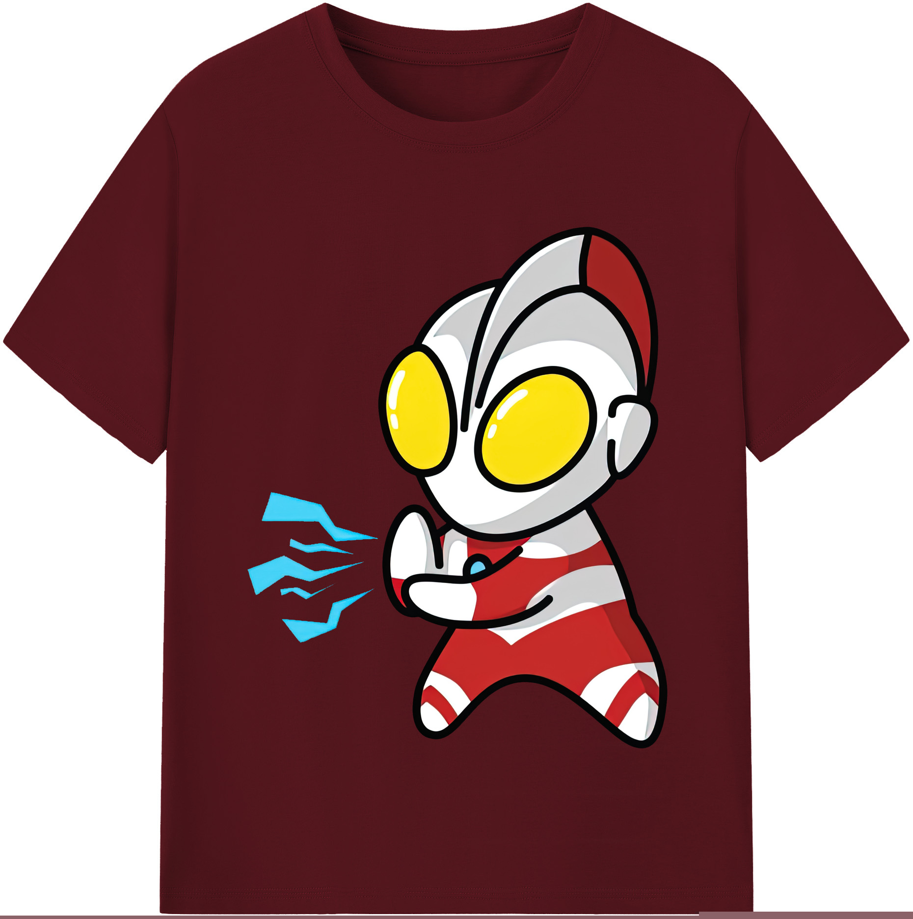 （画像用） ウルトラマン Ultraman 綿100％半袖Tシャツ（フロントプリント）